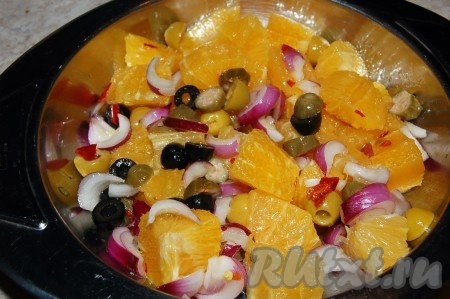 Рецепт салата с каперсами