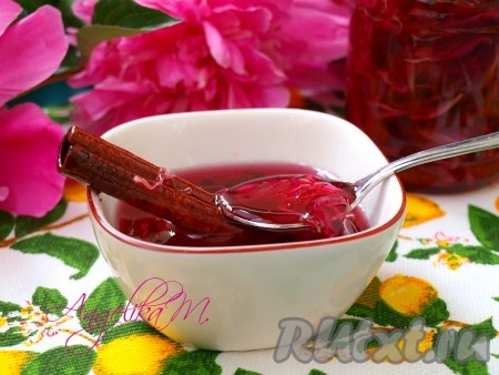 Варенье из пионов