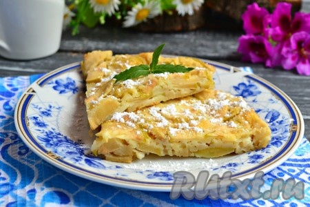 Французский яблочный пирог