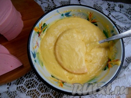 затем - с другой.