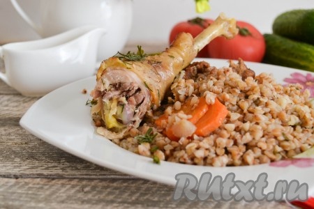 Рецепт курицы с гречкой в мультиварке