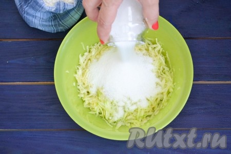 Добавить сахар.