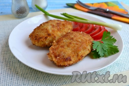 Рецепт куриных котлет "Пожарские"