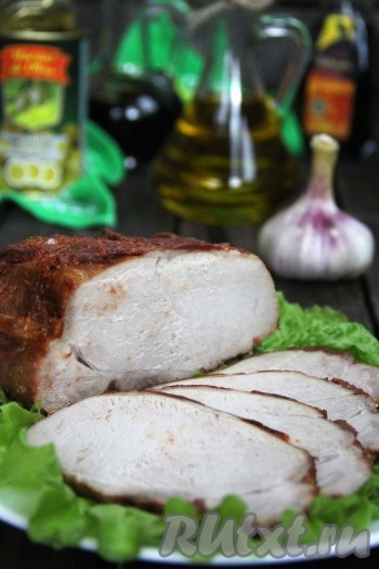 Свинина, запеченная куском в фольге в духовке