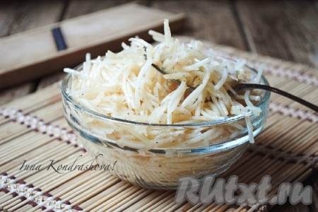 Картофель по-корейски
