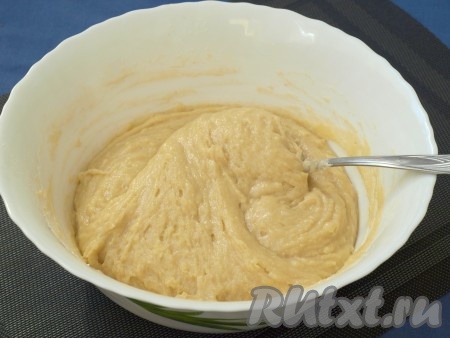 Тесто получится густое, так должно быть.
