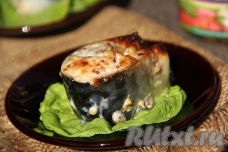 Скумбрия с майонезом и горчицей в духовке