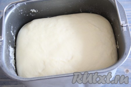 Тесто за 1,5 часа хорошо поднимется.