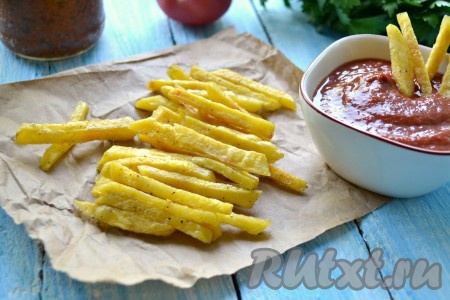 Картофель фри в микроволновке