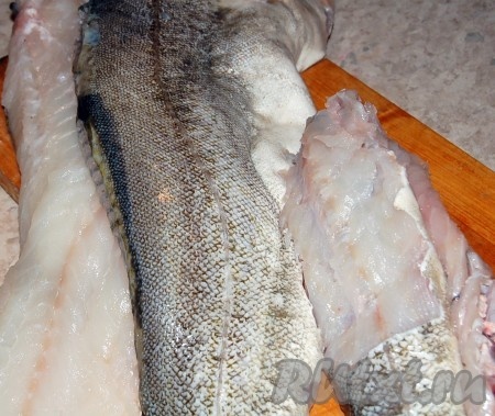 Разделаем ее на филе.