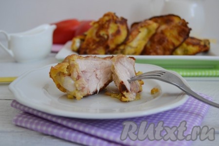 Куриные крылышки в кляре