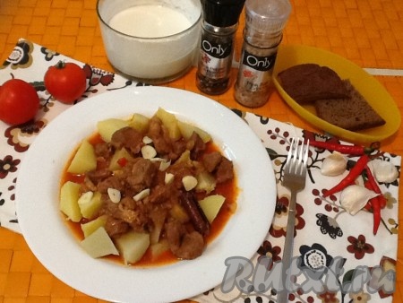 Свинина по-индийски "Vindaloo"