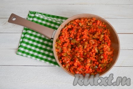 Овощная заправка готова.