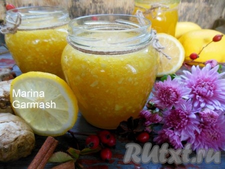 Имбирь с лимоном и мёдом от простуды