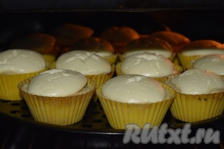 Поставить ватрушки "Лакомка" с творожной начинкой в разогретую духовку и выпекать 20-25 минут при температуре 180 градусов.
