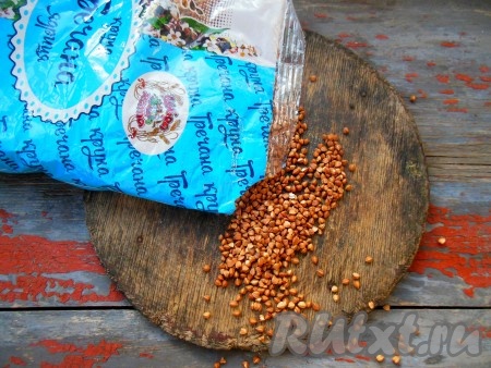 Для приготовления каши я использовала во такую крупу.