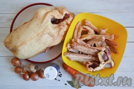 Подготовить необходимые ингредиенты. 