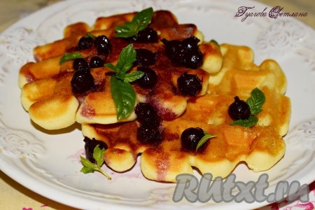 Рецепт вафель в мультипекаре Редмонд