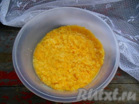 Для получения более однородной массы дополнительно можно воспользоваться блендером (блендер я не использую).
