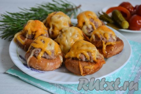 Рецепт баранок с фаршем в духовке