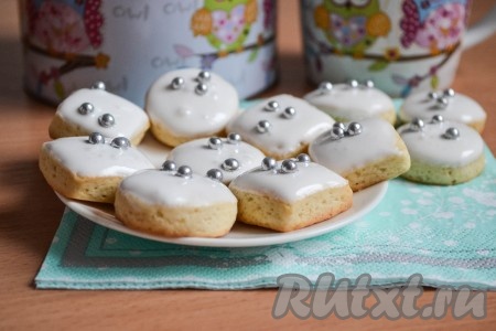 Рецепт простого домашнего печенья на маргарине