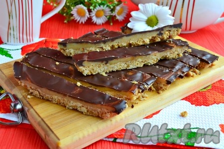 "Твикс" в домашних условиях