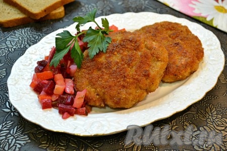Как приготовить шницель из фарша
