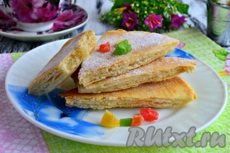 Песочное слоёное печенье