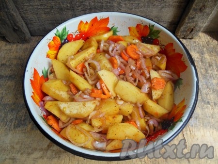 Перемешайте.