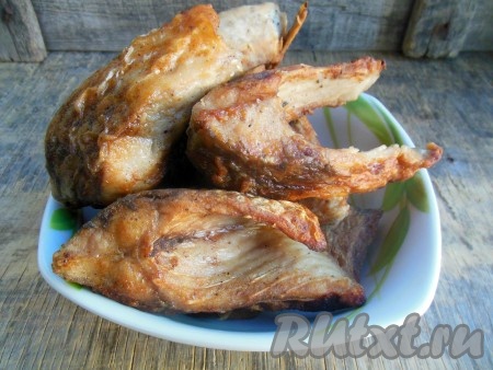 Так обжарьте всю рыбу.