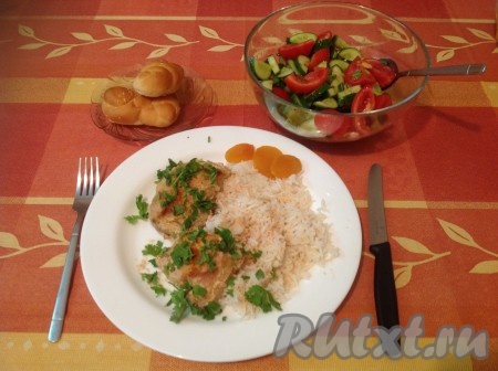 Куриные бёдрышки в соусе в духовке 