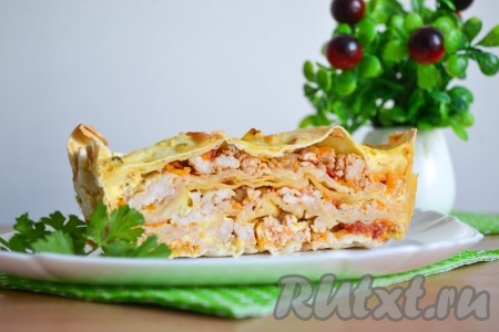 Сочную, нежную, сытную запеканку из лаваша с фаршем, приготовленную в духовке, можно сразу же подавать к столу. Если остыла, отрежьте кусочек и подогрейте в микроволновке. Вкус этой запеканки в течение нескольких дней остается восхитительным.
