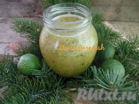 Протертая фейхоа отлично сочетается с медом, принимайте такое лакомство 3 раза в день по 1 чайной ложке. Хранить такую заготовку можно в холодильнике около 6 месяцев.