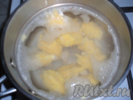 Подобным образом сформировать все клецки.