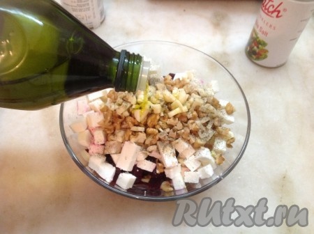 И поливаем оливковым маслом.