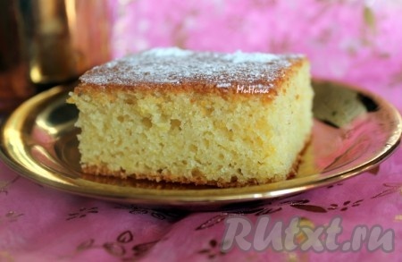 Рецепт манника с вареньем