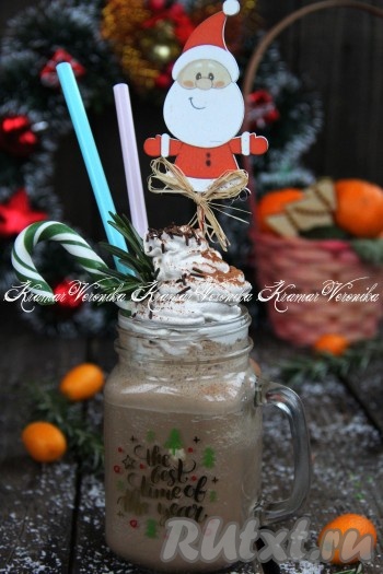 Шоколадно-молочный коктейль в домашних условиях