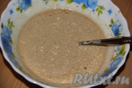 Тщательно перемешать маринад.
