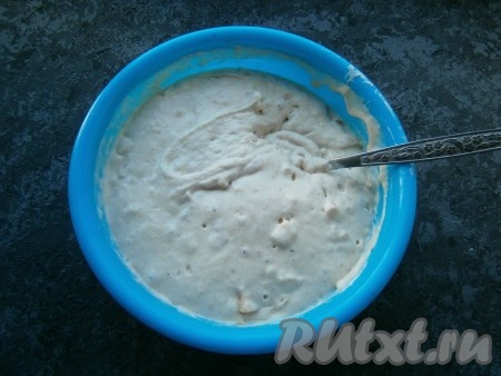 Оставить тесто в тепле еще на 1 час.