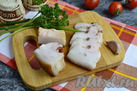 Сало быстрого посола