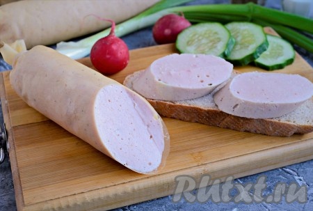 Молочная колбаса в домашних условиях