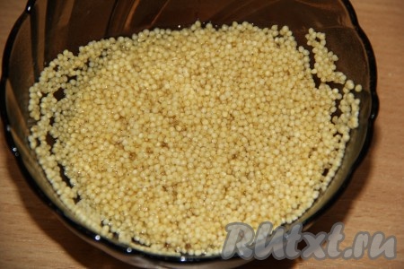 Пшено хорошо промыть.