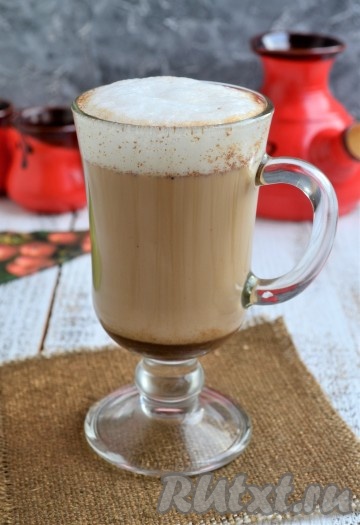 Кофе в турке с молоком