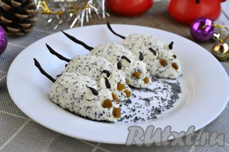 Творожный десерт "Мышки"