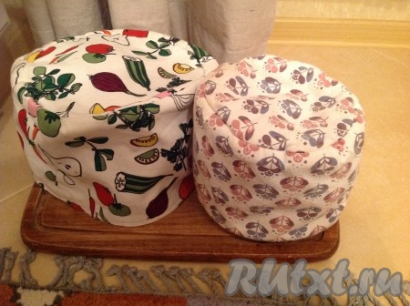 Укутать баночки "грелками" до полного остывания.