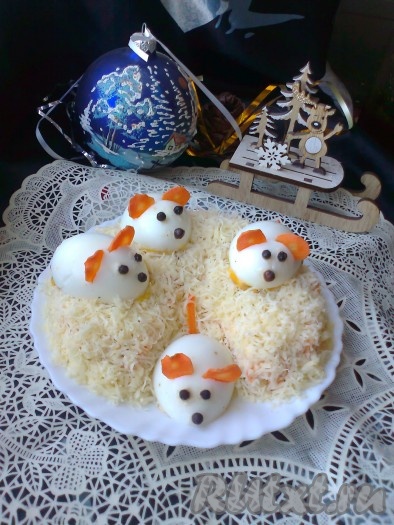 Салат "Мышки"