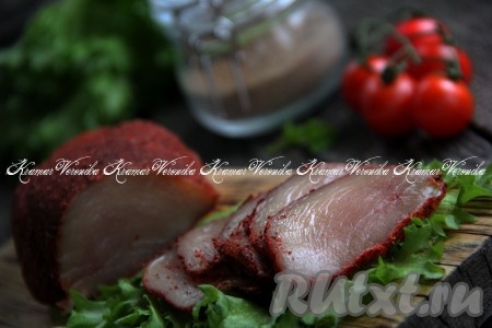 Бастурма из куриного филе в домашних условиях