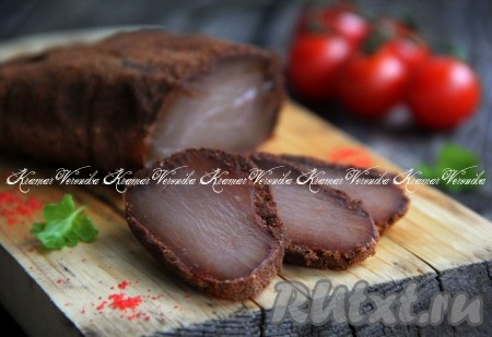 Балык из куриного филе в домашних условиях