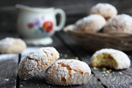 Апельсиновое печенье, благодаря трещинкам, получается очень аппетитным. Эта вкусная, ароматная выпечка с хрустящей корочкой несомненно понравится всей вашей семье, попробуйте!
