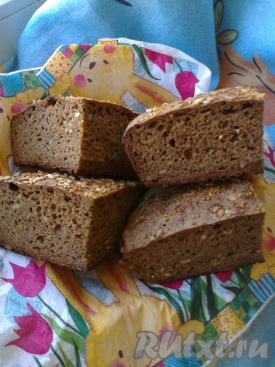 Вот теперь хлебушек можно разрезать